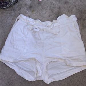 white shorts
